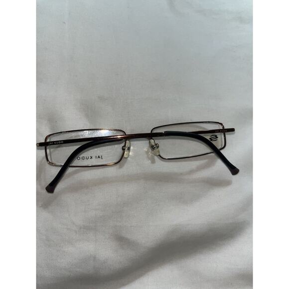 JAI KUDO 411 K3 M03 COPPER COLORED EYEGLASSES GLASSES FRAME 50-19-135mm - Picture 2 of 8